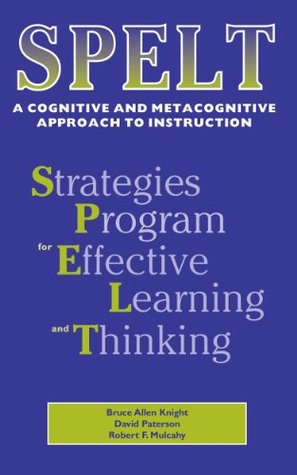 Read Online SPELT: A Cognitive and Metacognitive Approach - Bruce Knight file in PDF