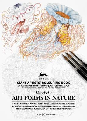 Read Giant Artists' Colouring Book Artforms in Nature (Haeckel) - Pepin van Roojen | PDF