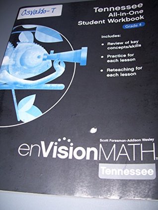 Full Download enVision Math Grade 4 Tennessee All-in-One Student Workbook - Pearson Learning Solutions file in PDF