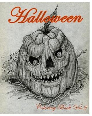 Download Halloween: Coloring Book Vol.2: Super Fun Fantasy Coloring Books for Kids and Adults - Mimic Mock file in PDF