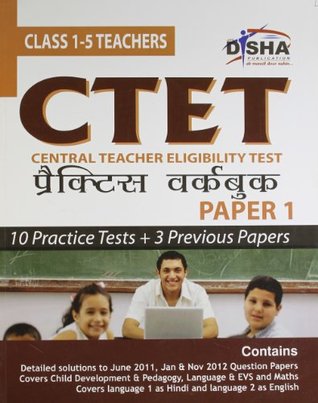 Read Online CTET Practice Workbook Paper 1 - Hindi (3 Solved   10 Mock Papers) - Disha Experts | ePub