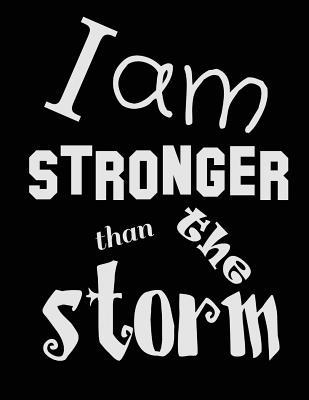 Read I Am Stronger Than the Storm: Address Book, Large Print for Seniors, 8 1/2 X 11 -  file in ePub