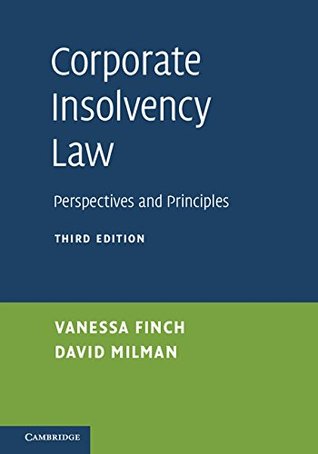 Download Corporate Insolvency Law: Perspectives and Principles - Vanessa Finch | PDF