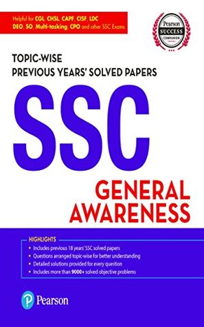 Read SSC topic-wise Previous Years Solved Papers General Awareness - Pearson file in ePub