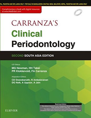 Read Online Carranza's Clinical Periodontology: Second South Asia Edition - Chini Doraiswami Dwarakanath file in ePub