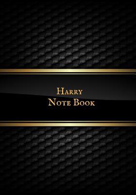 Download Harry Note Book: Personalized Blank Ruled Notebook Office Journal Entries Writing Pad Great Gift Idea -  file in PDF