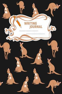 Download Writing Journal: A 6x9 Inch Matte Softcover Paperback Notebook Journal With 120 Blank Lined Pages - Cursive Paper-Kangaroos -  file in PDF