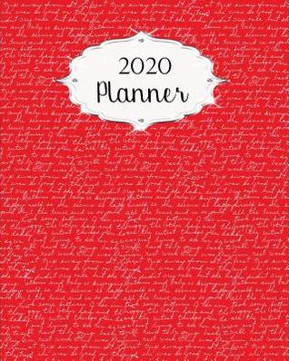 Full Download 2020 Planner: Red Daily, Weekly & Monthly Calendars January through December #8 - Jml Studios file in PDF