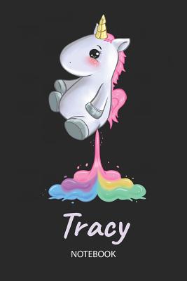 Download Tracy - Notebook: Blank Ruled Personalized & Customized Name Rainbow Farting Unicorn School Notebook Journal for Girls & Women. Funny Unicorn Desk Accessories for Kindergarten, Primary, Back To School Supplies, Birthday & Christmas Gift for Women. -  | PDF