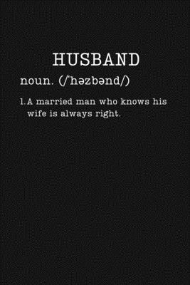 Download Husband: Funny Gifts From Wife - Small Lined Writing Journal or Notebook (Card Alternative) (Definition, Humor) - Fun Journals Publishing | ePub