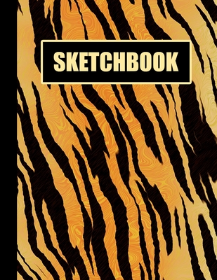 Read Sketchbook: Tiger Stripes Cover Design White Paper 120 Blank Unlined Pages 8.5 X 11 Matte Finished Soft Cover - Evengo Press file in PDF