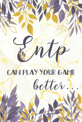 Download Entp: Can Play Your Game Better: ENTP Gifts - MBTI Personality Lined Notebook Featuring Purple Leaves on Golden Marble Background - Cognitive Monkey Press | ePub