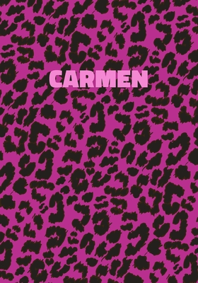 Read Carmen: Personalized Pink Leopard Print Notebook (Animal Skin Pattern). College Ruled (Lined) Journal for Notes, Diary, Journaling. Wild Cat Theme Design with Cheetah Fur Graphic -  file in ePub