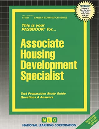 Read Online Associate Housing Development Specialist: Passbooks Study Guide - Jack Rudman | PDF